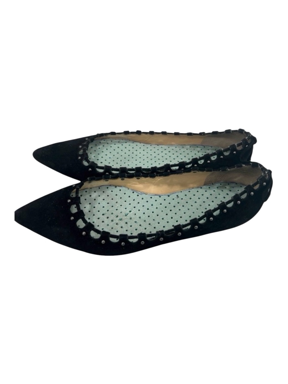 Black Suede Flats Shoes by Ivanka Trump Fashion Shoes Comfortable Flat Shoes